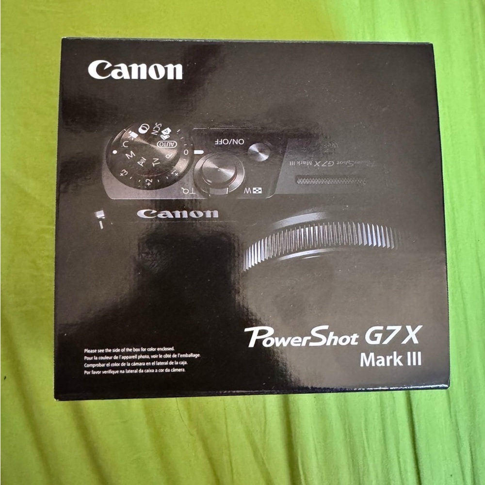 Canon G7x Mark III